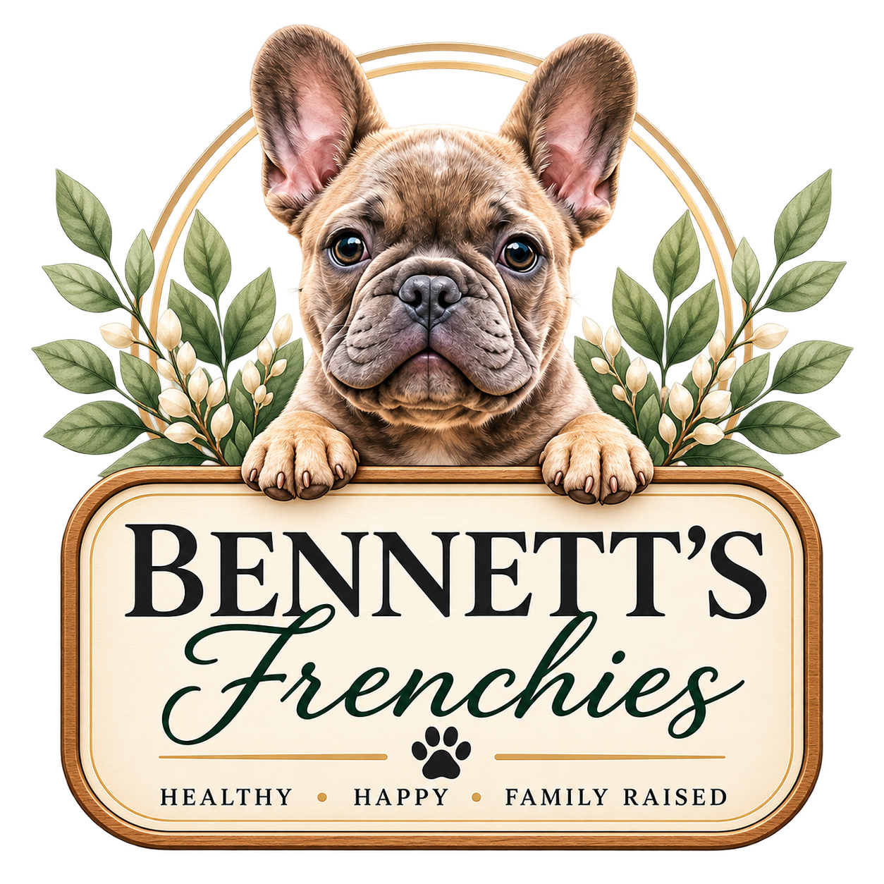 Bennett’s Frenchies Logo